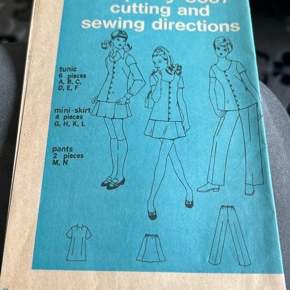 Vintage 1969 Sewing Pattern - Picture 7 of 7